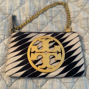 Tory Burch Calf hair mini purse